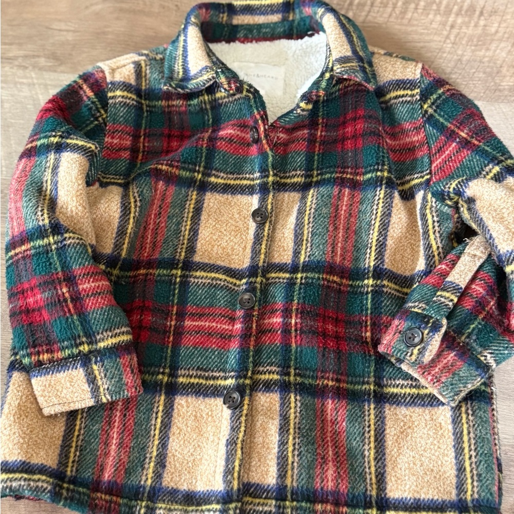 Plaid Kids Jacket
